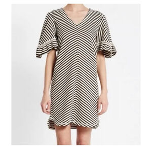 See by Chloe Striped Tee Shirt Dress